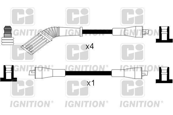QUINTON HAZELL Комплект проводов зажигания XC844